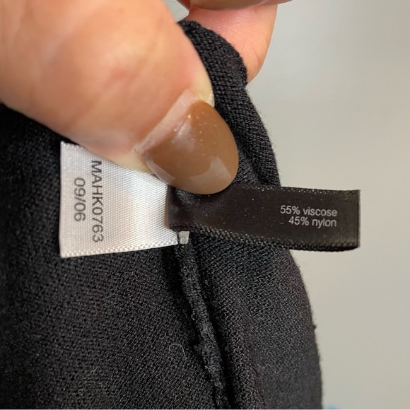 THE LIMITED Women's Black Top Dolman Sleeve With A Tie Waist SZ/SM - Picture 9 of 9